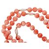 Image 3 : 14K Salmon Coral Freshwater Pearl Jewelry