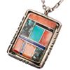 Image 7 : Signed Sterling Navajo Inlaid Jewelry Lot