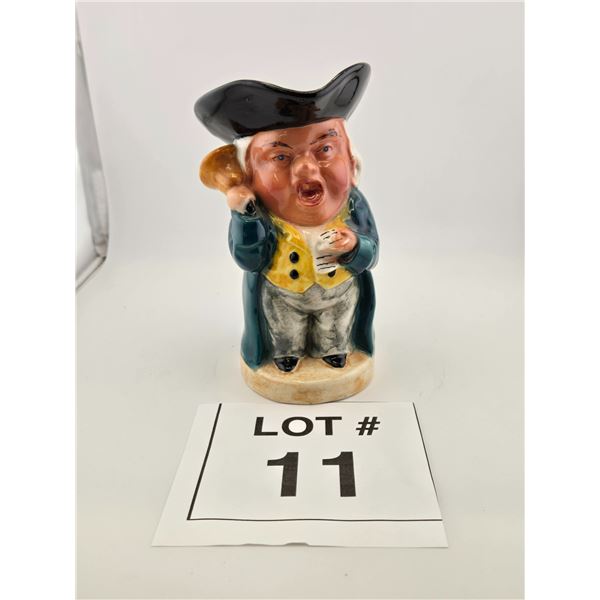 VINTAGE BURLINGTON WARE ENGLISH FIGURAL TOBY-STYLE CHARACTER FIGURINE