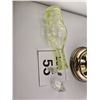 Image 3 : VINTAGE GREEN GLASS CRUET