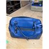 Image 2 : COACH BLUE LEATHER HANDBAG