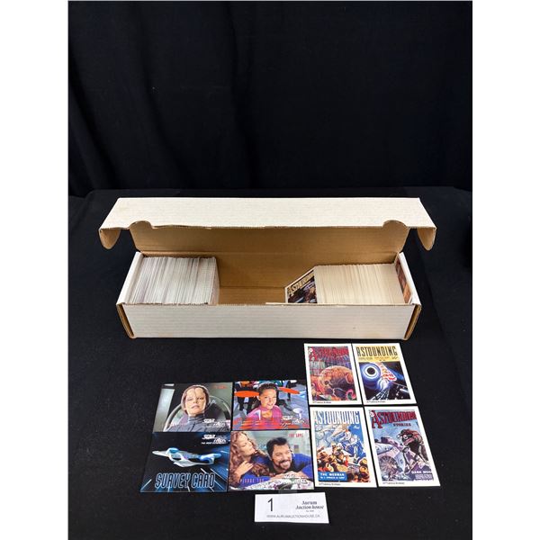 Lot of Astounding and Star Trek Season 5 Trading Cards