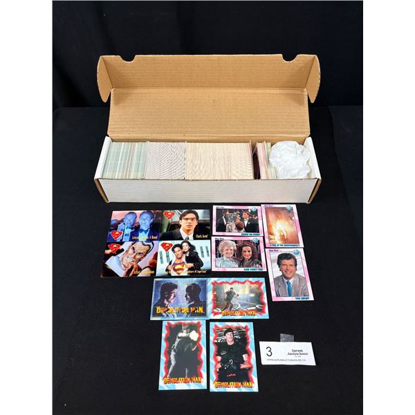 Large Lot of Demolition Man, Louis and Clark, and All My Children Trading Cards
