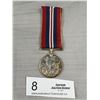 Image 1 : WW2 Canadian Silver 1939-1945 Military Medal With Ribbon