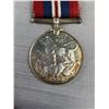 Image 2 : WW2 Canadian Silver 1939-1945 Military Medal With Ribbon