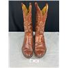 Image 1 : Vintage Panhandle Slim Cowboy Boots, Size 10