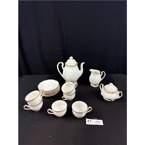 17 Pc's  Vintage Bohemia Tea Service Set, Made in Czechoslovokia, Bone China