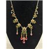 Image 2 : Vintage Borealis Rhinestones Choker Necklace