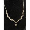 Image 3 : Lovely Silver Plated w/ Crystal Rhinestones Necklace