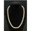 Image 2 : Pair of Beautiful Heavy Large Pearls Necklaces, Each Hand Knotted + 18" Length