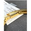 Image 4 : Gorgeous Gold w/ Rhinestones Hinged Bangle, Marked Swarovski © Swan