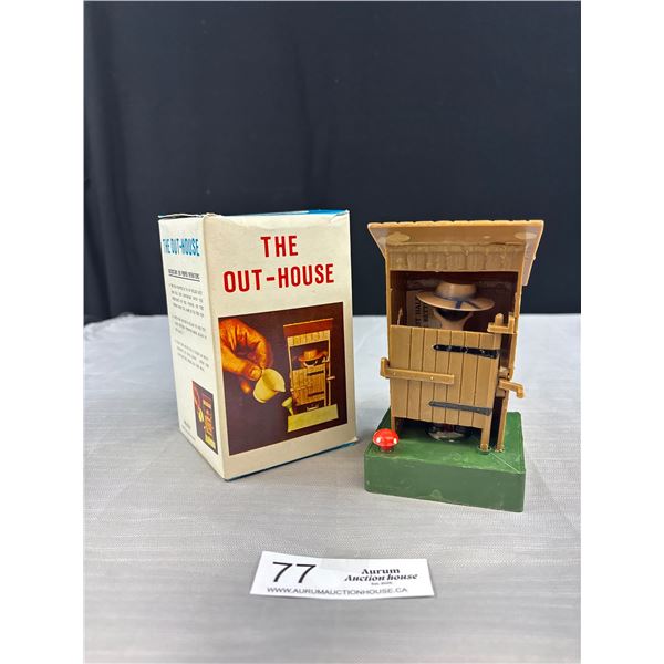 1960's Hong Kong Toy "The Outhouse" Mint in Box