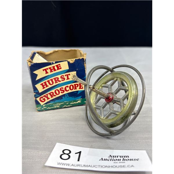 1950's "The Hurst"  Gyroscope with Original Box