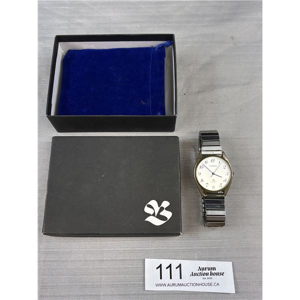 Vintage Men's Cardinal Wrist Watchw/ Bay Box