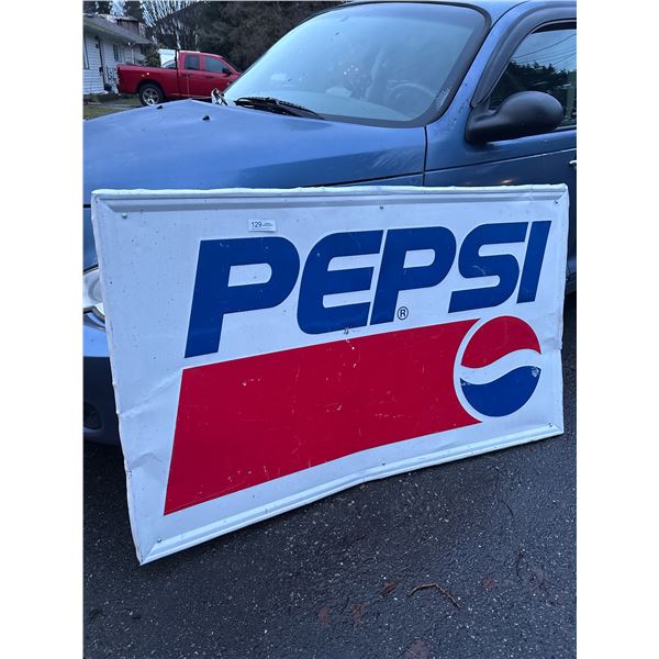 Large 60"x36" Pepsi Sign NO SHIPPING