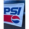 Image 3 : Large 60"x36" Pepsi Sign NO SHIPPING