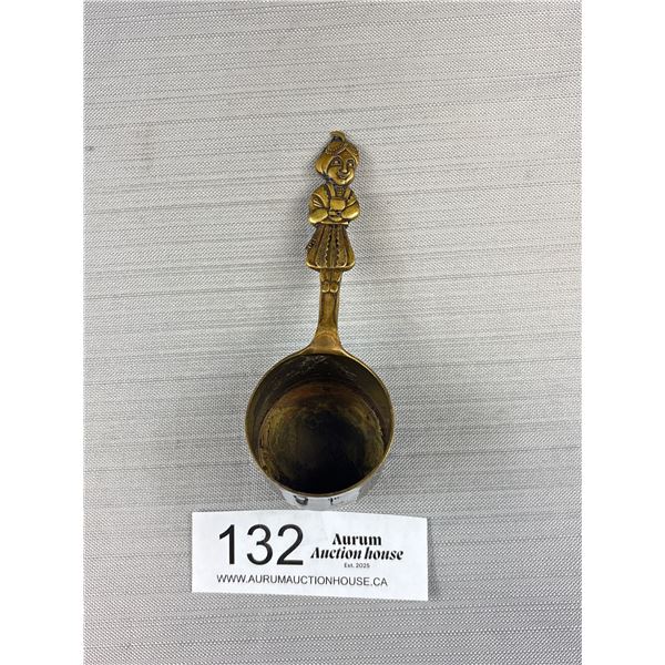 Vintage Nabob Brass Coffee Scoop