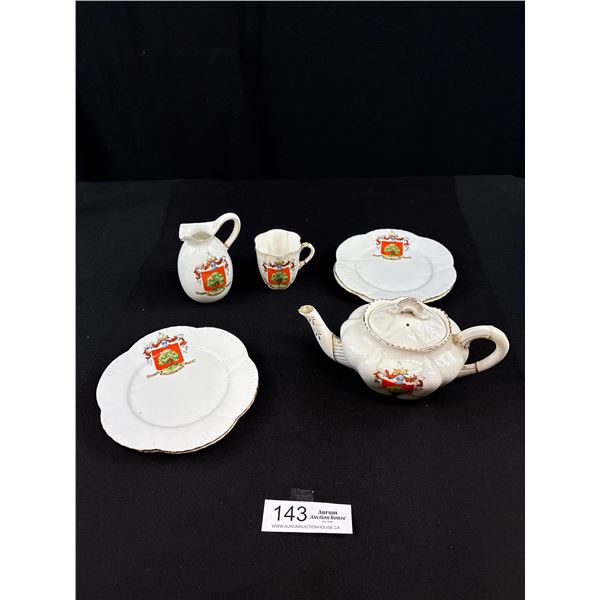 7 Pcs of Early 1900's "Foley" Fine Chinaware