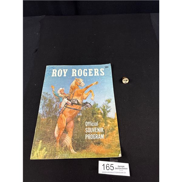 A Vintage Roy Rogers Ring + Programme