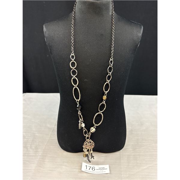 Vintage Silver Tone Necklace