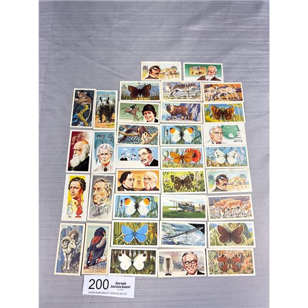 35 Mixed Lot of Cards From Brooke Bond Tea