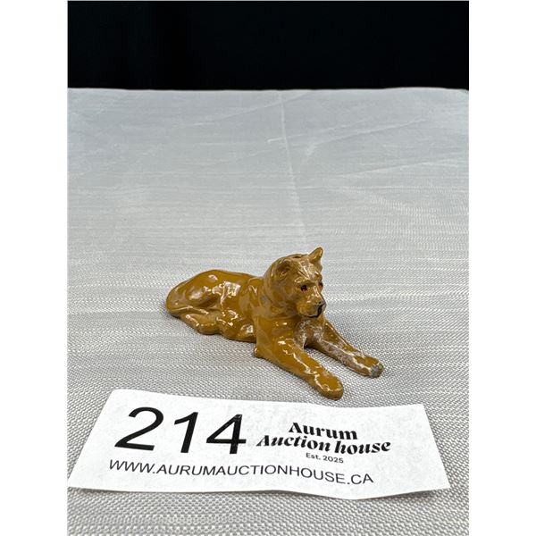 Early 1900's "Britains" Lead Lion (Female) In Like New Condition