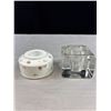 Image 6 : Vintage RS Germany Porcelain Inkweell, Cut Glass Inkwell, Ink Bottles