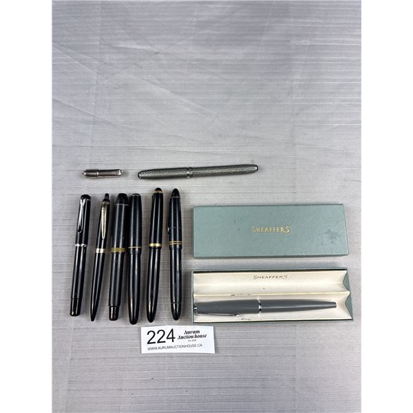 Vintage Fountain Pens, New Nib w/Case, Schaefer Nib Holder