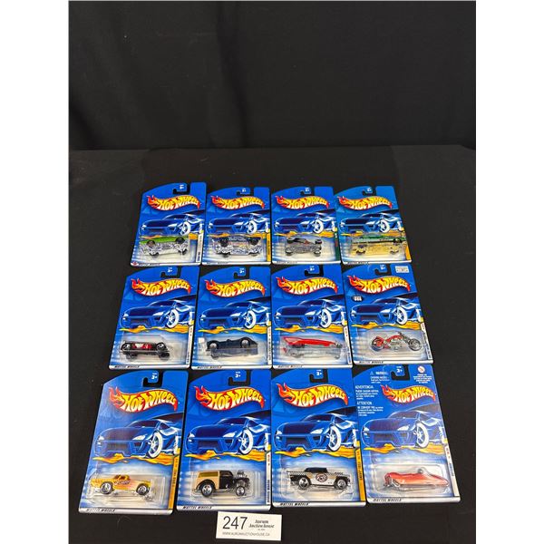 Lot of 12 Hot Wheels in Original Package