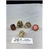 Image 1 : 5 Vintage Rings