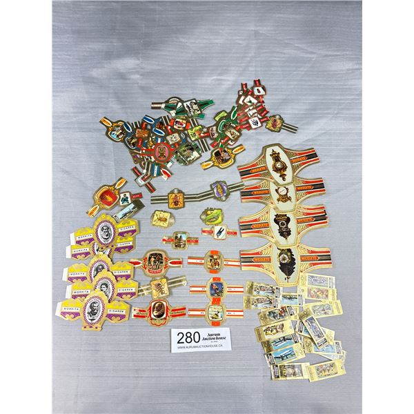 A Large Lot of Old New Old Stock Cigar Labels