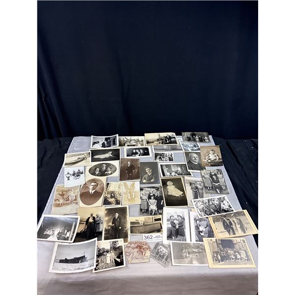 Approx 40 Early 1900s to 1950s Photos (Most are Local)