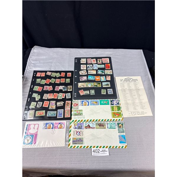 A Mixed Vintage Stamps Lot
