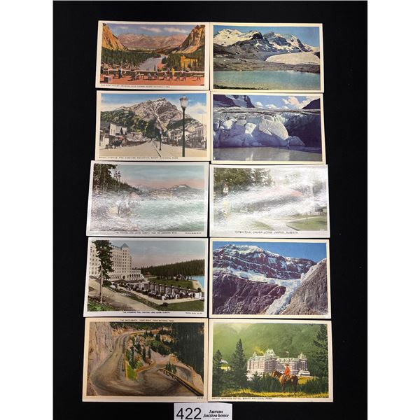 10 Vintage Postcards of Banff + Jasper