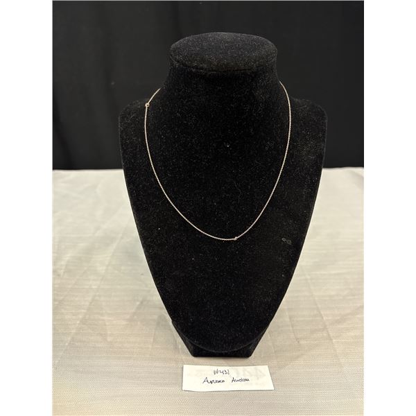 16" Italian Sterling Necklace/Chain