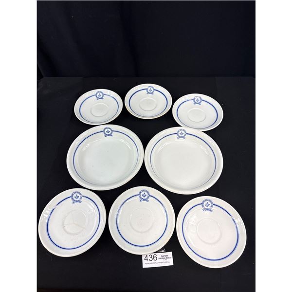 8 Pcs of 1920s-30s North Vancouver Masonic China