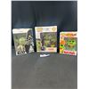 Image 1 : Lot of 3 New in Box Funko Pops: Dig em Frog, Road Hog, Yoda