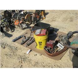 Grease Guns, Allen Wrenches, And Misc Hand Tools