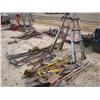 Image 1 : Ladder, Shovels, Water Valve Wrenches, Misc