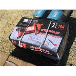 (2) 3/4 Ton Floor Jacks