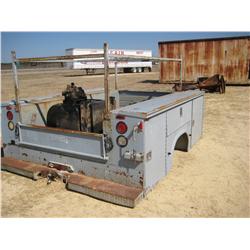 Knapheide Truck Bed(grey) W/ Pintle Hook Hitch