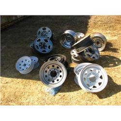 (18) Assorted Metal Wheels