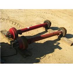 (2) Trailer Axles