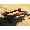 Image 1 : (2) Trailer Axles
