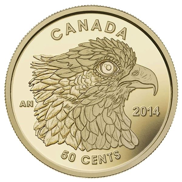 2014 50¢ The Osprey - Pure Gold Coin.  Tax Exempt.