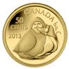 Image 1 : 2013 50¢ Canadian Inuit Art - Pure Gold Coin.  Tax Exempt.