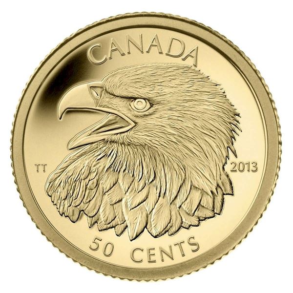 2013 50¢ Bald Eagle - Pure Gold Coin.  Tax Exempt.