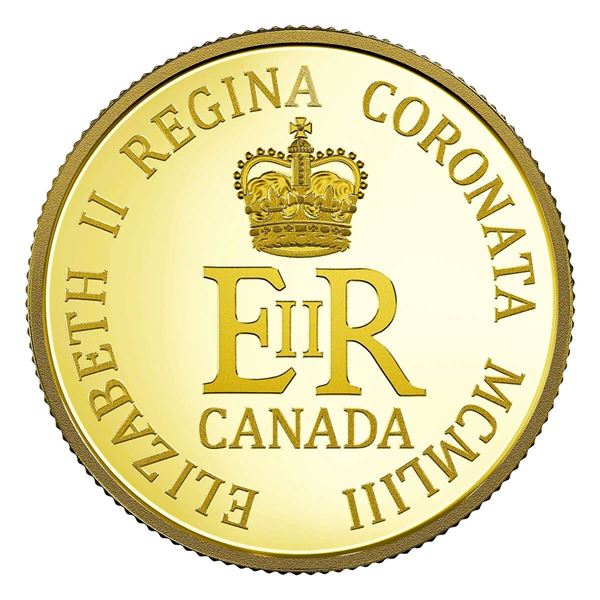 2018 $10 65th Anniversary of the Coronation of Her Majesty Queen Elizabeth II - Pure Gold Coin.  Tax