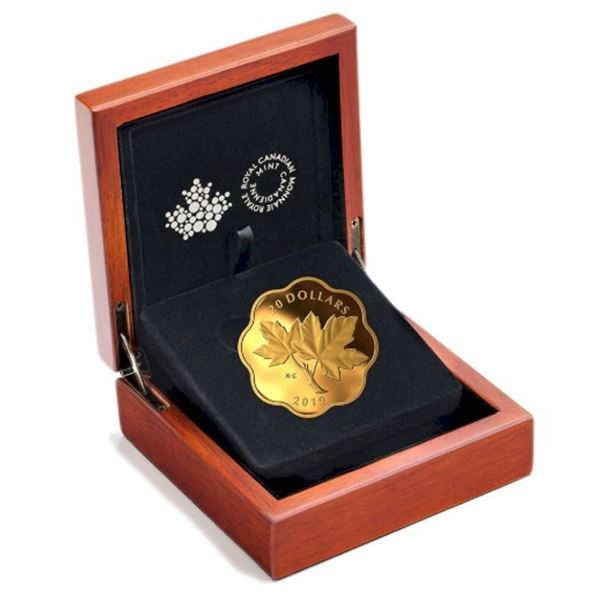2019 $20 Iconic Maple Leaves (MC) - Pure SIlver Coin.  Tax Exempt.