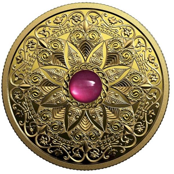 2019 $200 Celebrating Canada's Diversity: Light & Prosperity - Pure Gold Coin.  O outter box.  Tax E
